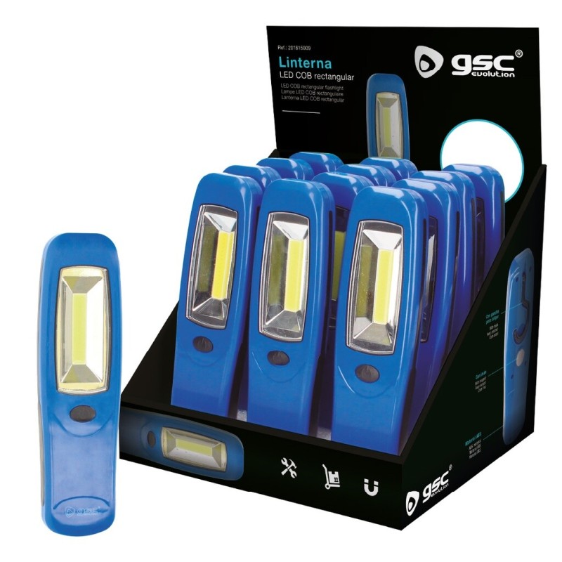 201815009 LINTERNA LED COB RECTANGULAR 3W GSC