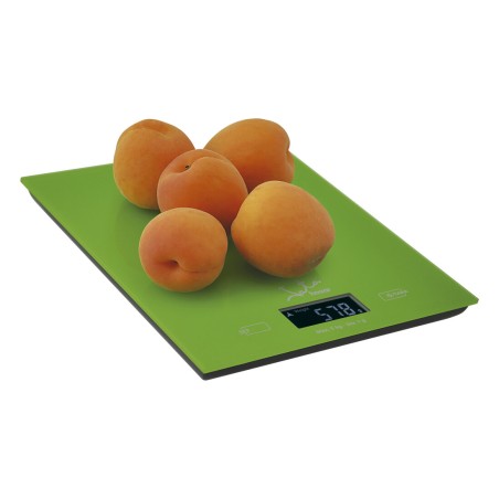 729V BASCULA DE COCINA VERDE CRISTAL TEMPERIT JATA