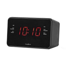 CLAR002BK RADIO DESPERTADOR RELOJ DIGITAL NEDIS