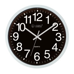 405005001 RELOJ DE PARED CIRCULAR CLASICO NEGRO GSC