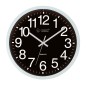 405005001 RELOJ DE PARED CIRCULAR CLASICO NEGRO GSC