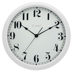 405005002 RELOJ DE PARED CIRCULAR VINTAGE BLANCO GSC