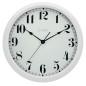 405005002 RELOJ DE PARED CIRCULAR VINTAGE BLANCO GSC