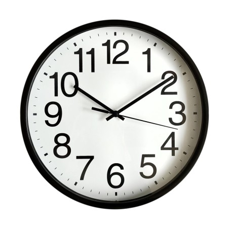 93-341 RELOJ DE PARED BLANCO 25cm ELECTRO DH