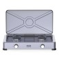 GC-02E-022A COCINA A GAS ESMALTADA CON TAPA 2 FUEGOS DOUBLE FIRE HAEGER