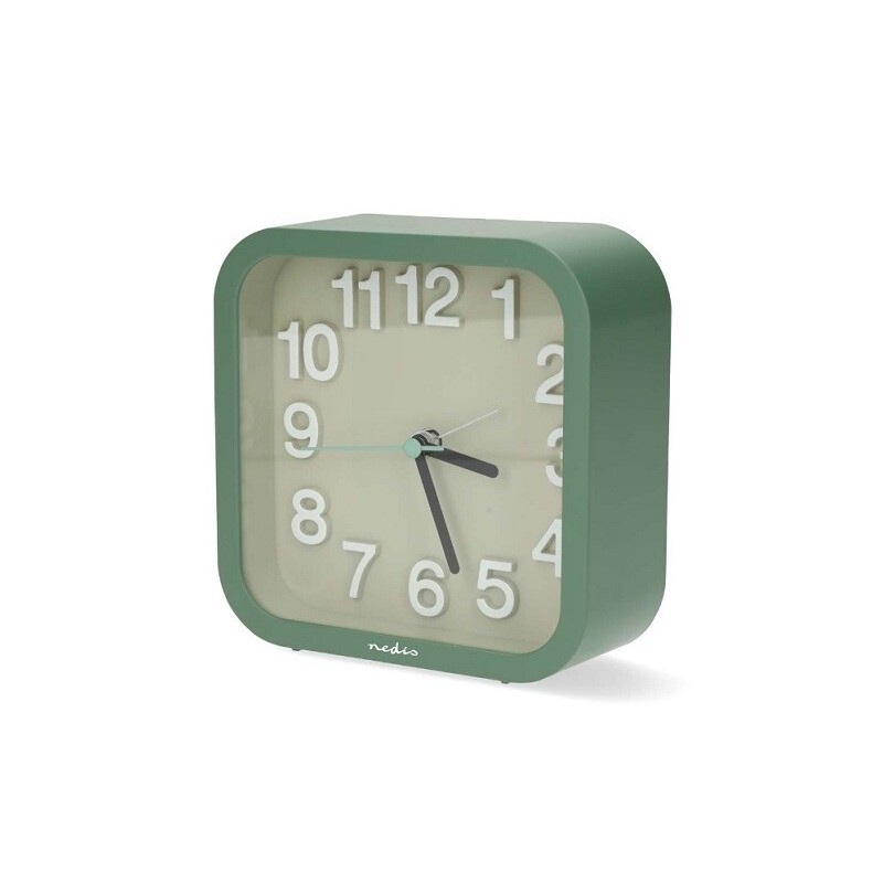 CLDK004GN RELOJ DESPERTADOR ANALOGICO GRIS NEDIS