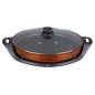JEPE1639 PAELLERA ELECTRICA CON TAPA CRISTAL 2000W JATA