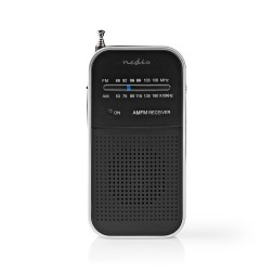 RDFM1110SI RADIO PORTATIL ANALOGICA NEGRA NEDIS