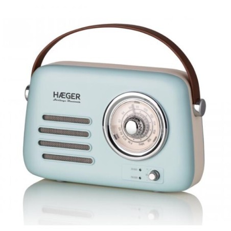 RB-BLU-002A RADIO BLUETOOTH HERITAGE RETRO HAEGER