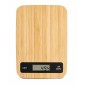 631020 BASCULA DE COCINA BAMBU 5Kg 17x12cm IBILI