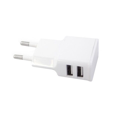 105515001 BL CARGADOR USB DOBLE 5V 2A GSC