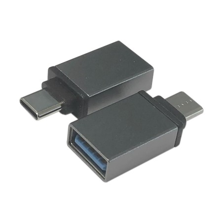 38-496 ADAPTADOR TIPO USB HEMBRA A TIPO C MACHO ELECTRO DH