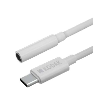 30425859 10cm CABLE ADAPTADOR AUDIO JACK 3,5mm-USB C KODAK
