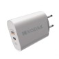 30427358 CARGADOR 2 PUERTOS USB + USB-C 5V 2,4A KODAK