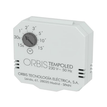 TEMPORIZADOR PARA CAJA DE MECANISMO TEMPOLED ORBIS