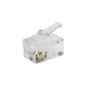 39-000-6-6 CONECTOR TELEFONICO 6V-6C