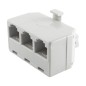 2600944 ADAPTADOR TELEFONICO TRIPLE GSC