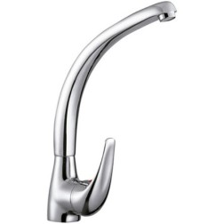 65802 MONOMANDO DE COCINA CAÑO FUNDIDO CROMO OASIS