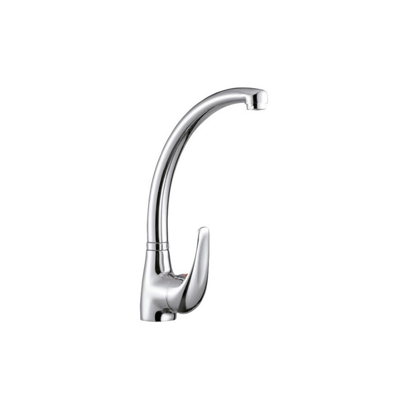 68016 MONOMANDO DE COCINA VERTICAL CROMO OASIS