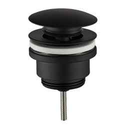 CA-41519 VALVULA CLIC-CLAC NEGRA CON TORNILLO MIRTAK
