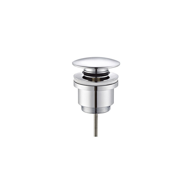 CA-41518 VALVULA CLIC-CLAC CROMO CON TORNILLO MIRTAK
