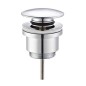 CA-41518 VALVULA CLIC-CLAC CROMO CON TORNILLO MIRTAK