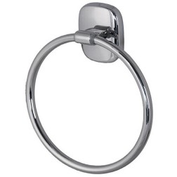 B-30161 TOALLERO ANILLA CROMO SERIE AQUA MIRTAK