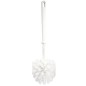 S-62503 ESCOBILLA DE BAÑO BLANCA CON MANGO MIRTAK