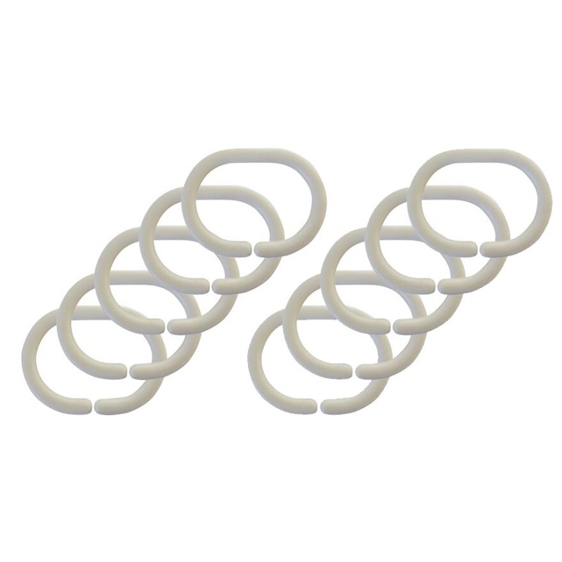 B-57200 12u ANILLA BLANCA PARA CORTINA
