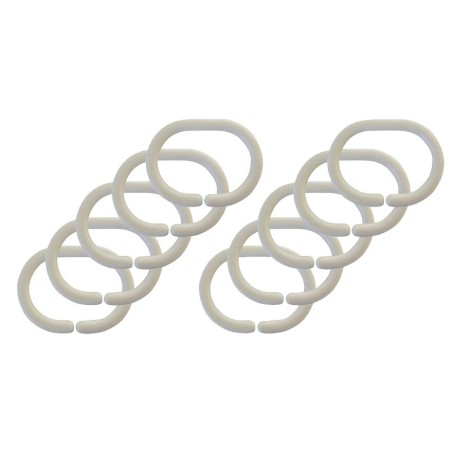 B-57200 12u ANILLA BLANCA PARA CORTINA