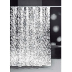 02743 CORTINA DE DUCHA DECO-PLASTIC MAUI BLANCA 180x200cm DINTEX