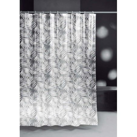 02743 CORTINA DE DUCHA DECO-PLASTIC MAUI BLANCA 180x200cm DINTEX
