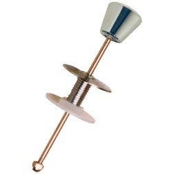 BO-61002 TIRADOR BAJO RECTO POMO METAL CROMADO