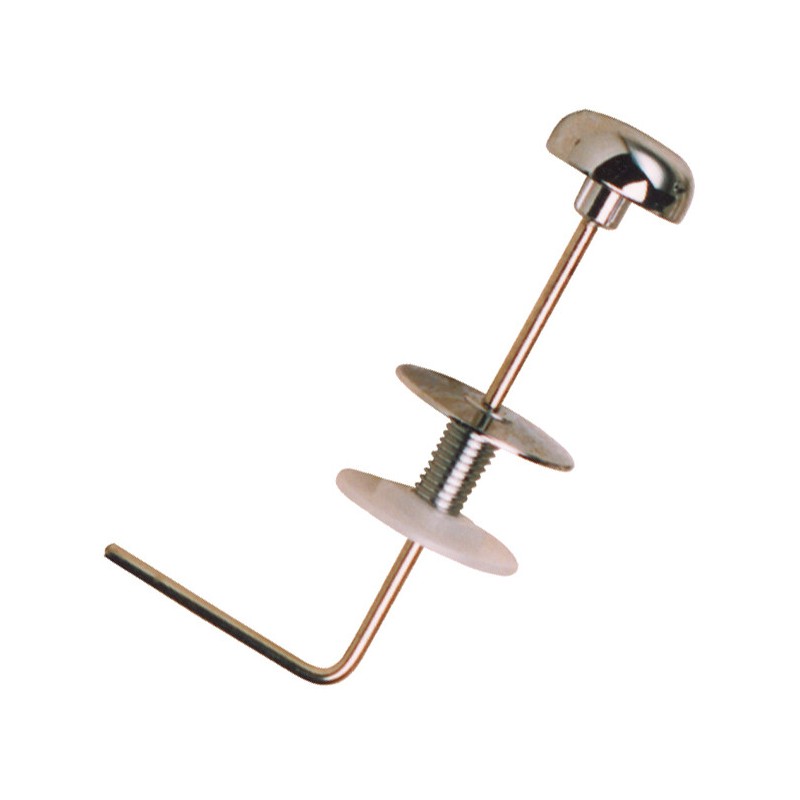 BO-61003 TIRADOR BAJO CURVO POMO ABS CROMADO