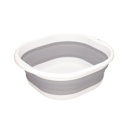 402010012 BARREÑO PLEGABLE 9L GRIS DOVELIS