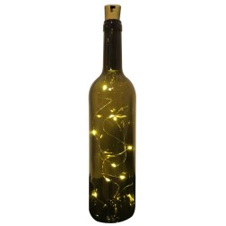 00237 HILO LUMINOSO LED P-BOTELLA CORCHO PLASTICO