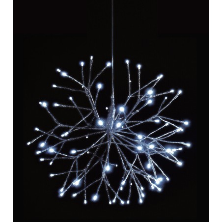 00809 5m GUIRNALDA ESTRELLAS 120 LEDS BLANCO FRIO