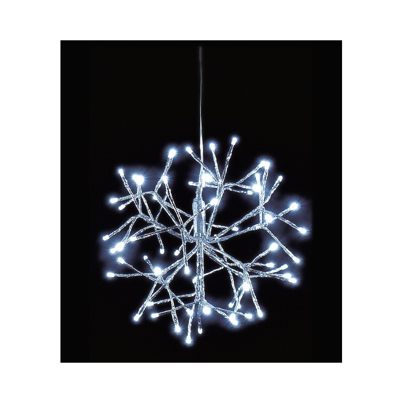 00808 5m GUIRNALDA ESTRELLAS 64 LEDS BLANCO FRIO 00808 5m GUIRNALDA ESTRELLAS 64 LEDS BLANCO FRIO