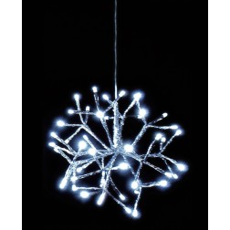 00807 5m GUIRNALDA ESTRELLAS 48 LEDS BLANCO FRIO