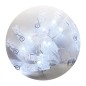 204600002 1,95m GUIRNALDA LED CON PINZAS BLANCA