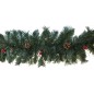 00524 BOA NAVIDAD LED PIÑAS Y BOLAS 180cm
