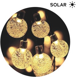 79-758-7-CAL 7m GUIRNALDA LED MINIBALL TRANS SOLAR 3200K ELECTRO DH