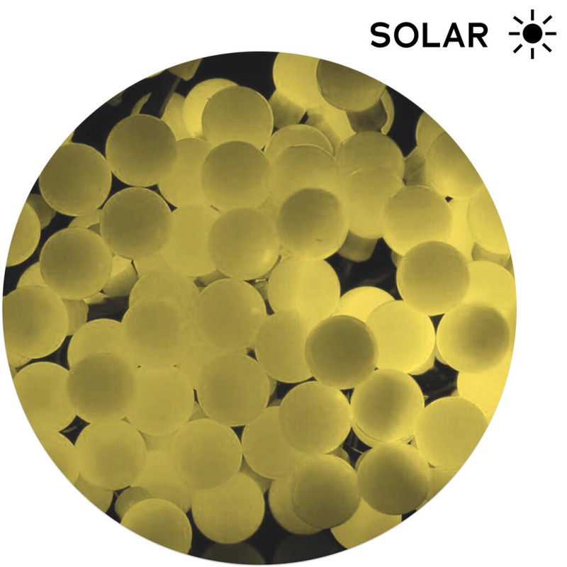 79-760-6-5-CAL 6,5m GUIRNALDA LED MINIBALL SOLAR 3200K ELECTRO DH