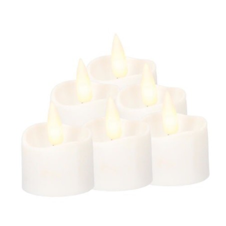 204800003 6ud VELA DECORATIVA LED GSC
