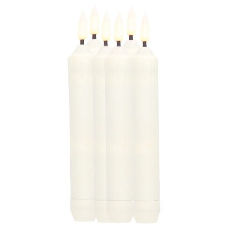 204800004 6ud VELA DECORATIVA LED CANDELABRO GSC