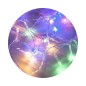 29951-30MC GUIRNALDA LUCES DE CADENA LED VENUTO COLORIDO,PLATA 3,2m IP20
