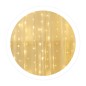204605002 CORTINA LED LUMINOSA 1X1,2M LUZ CÁLIDA GSC