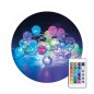 204805013 GUIRNALDA DE BOLAS LED 3M CON USB + MANDO 24 FUNCIONES RGB IP44 GSC