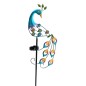 G2310 PAVO REAL SOLAR DECORATIVO METALICO GALIX