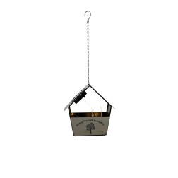 G2214 CASITA COLGANTE SOLAR DECORATIVA METALICA GALIX